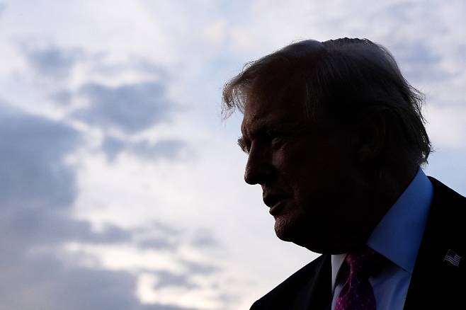 도널드 트럼프 미국 대통령. 연합뉴스