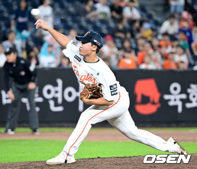 한화 정우주. /OSEN DB