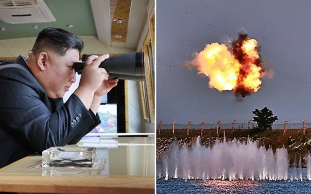 북한 김정은 국무위원장이 지난 11일과 12일 국방과학원 장갑방어무기연구소와 전자무기연구소의 사업을 지도했다고 조선중앙통신이 13일 보도했다. 통신은 김정은 위원장이 “9차 당대회서 핵무력ㆍ상용무력 병진정책 제시할 것”이라고 전했다. 2025.9.13 조선중앙통신 연합뉴스