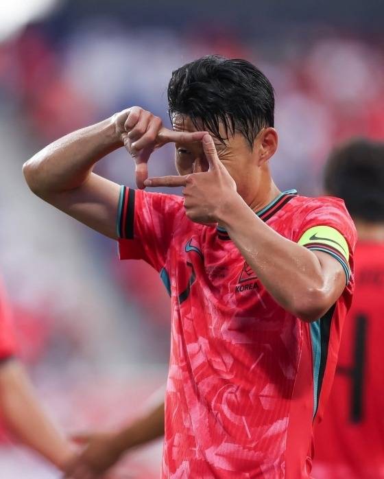 손흥민. /사진=대한축구협회(KFA) SNS 캡처