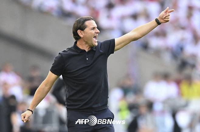 헤라르도 세오아네 묀헨글라트바흐 감독. /AFPBBNews=뉴스1