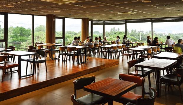 반야원 플라타너스 2층 풍경. /최현배 기자