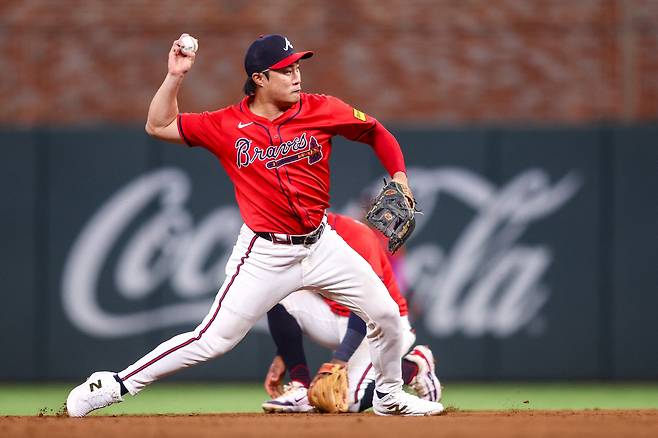 애틀랜타 김하성.. Brett Davis-Imagn Images연합뉴스