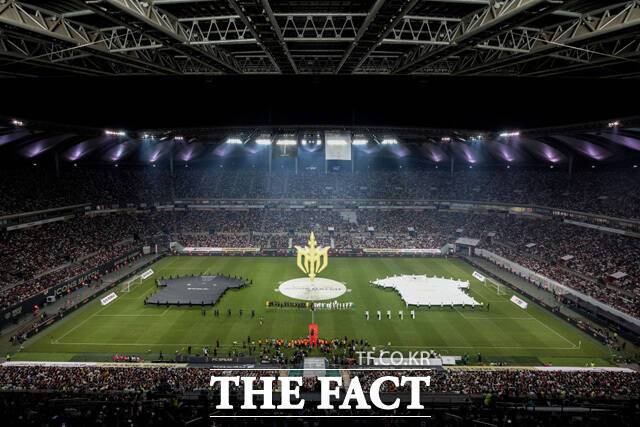 2025 아이콘매치에 서울 월드컵경기장을 가득 채운 관중들의 모습. /넥슨