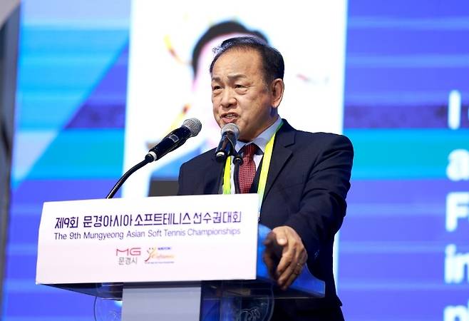 신현국 문경시장 환영사. 사진/대회조직위원회