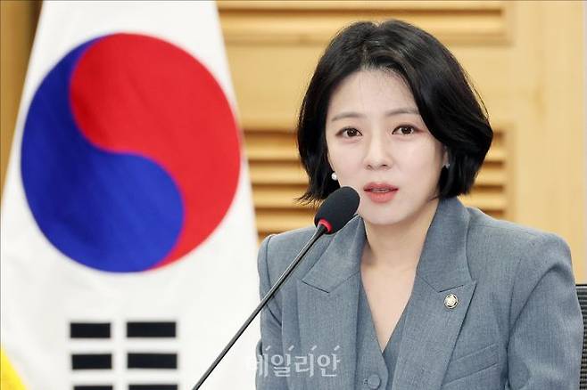 국민의힘 신임 서울시당위원장으로 선출된 배현진 의원 ⓒ데일리안 홍금표 기자