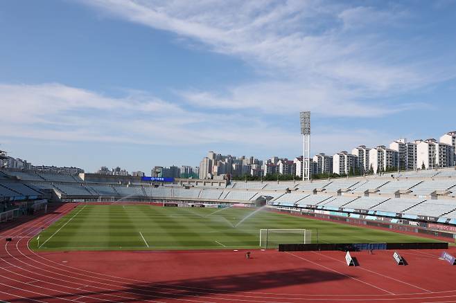 천안종합운동장 전경. 사진=프로축구연맹
