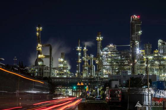 온산국가공단 야경. 사진 울산시
