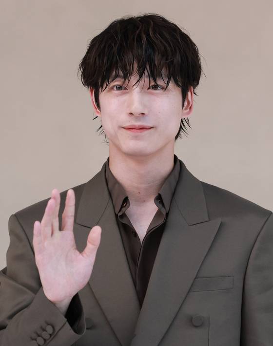 일본 배우 사카구치 켄타로가 지난 3일 오후 서울 성동구 아이아이컴배인드의 신사옥 하우스 노웨어 서울에서 열린 프리 오픈 행사에 참석하고 있다. 뉴스1