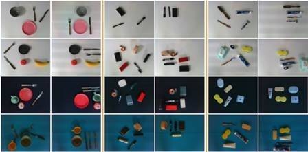 TSMCTS 기법을 사용해 로봇이 다양한 상황에서 정리정돈을 수행한 결과[사진=서울대 공대]