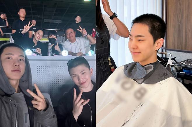 세븐틴 호시가 16일 육군 현역으로 입대한다. /사진=인스타그램 갈무리