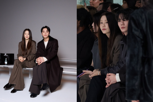 배우 고현정이 이준영과 함께 찍은 사진을 공개했다. / 고현정 인스타그램