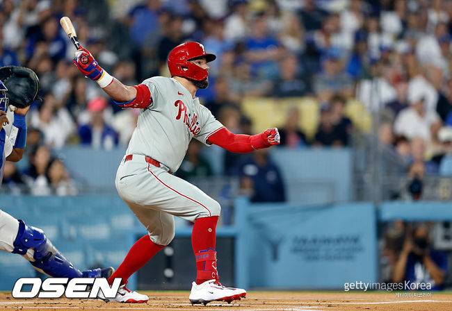 [사진] 필라델피아 카일 슈와버. ⓒGettyimages(무단전재 및 재배포 금지)