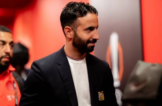 후벵 아모림 감독. /사진=맨유 공식 SNS 갈무리