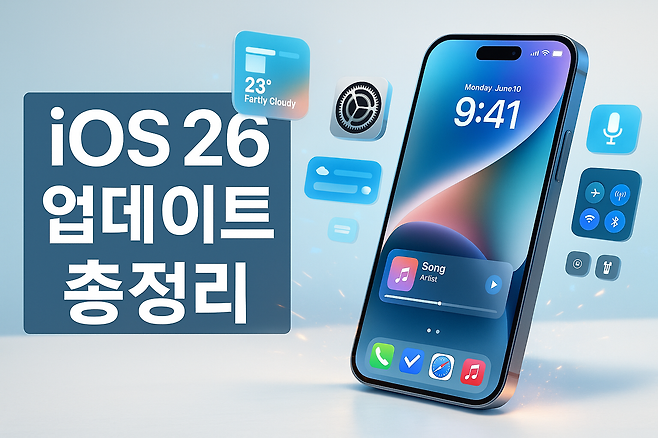 iOS 26 업데이트 총정리 지원 기종 업데이트 날짜 후기까지 완벽 가이드
