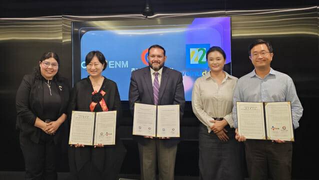 충남콘텐츠진흥원, CJ ENM 및 멕시코 공영방송 canal22와 업무협약 체결.