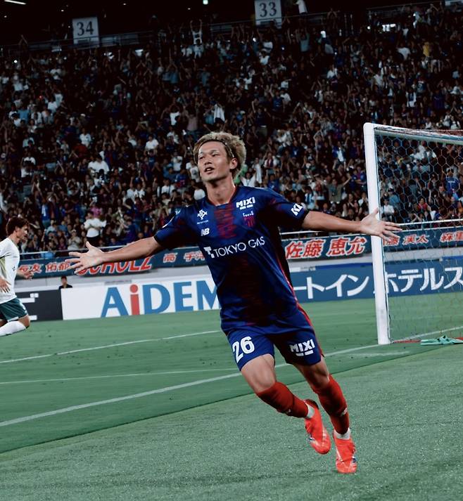 FC도쿄 나가쿠라 모토키(26번). 사진=FC도쿄