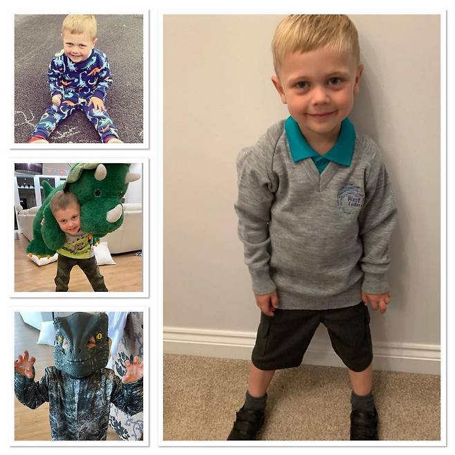 닐의 아들 잭의 5살 때 모습. SNS캡처