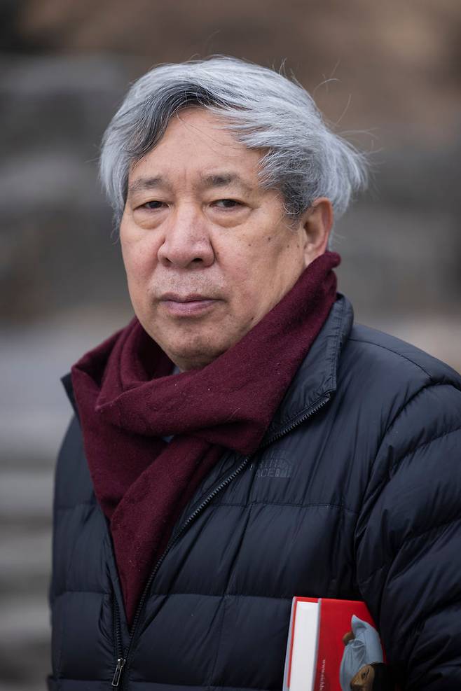 [서울=뉴시스] 소설가 옌롄커. (사진=한국문학번역원 제공) 2025.09.17. photo@newsis.com *재판매 및 DB 금지