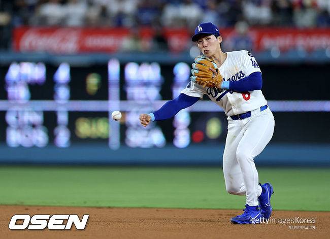 [사진] LA 다저스 김혜성. ⓒGettyimages(무단전재 및 재배포 금지)