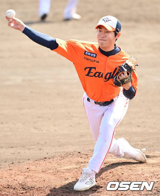 [OSEN=조은정 기자]&nbsp;한화 이상규. 2025.02.27 /cej@osen.co.kr