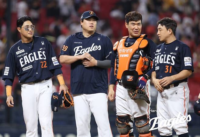 ▲ 한화는 시즌 막판 안정적이면서도 점차 올라가는 경기력을 보여주며 기대를 모으고 있다 ⓒ한화이글스