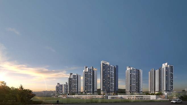 한화포레나 울산무거 조감도.