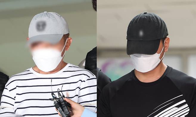 18일 오전 구속 전 피의자 심문(영장실질심사)을 받기 위헤 경기 수원영통경찰서 유치장을 나서는 'KT 소액결제' 사건 피의자./뉴스1