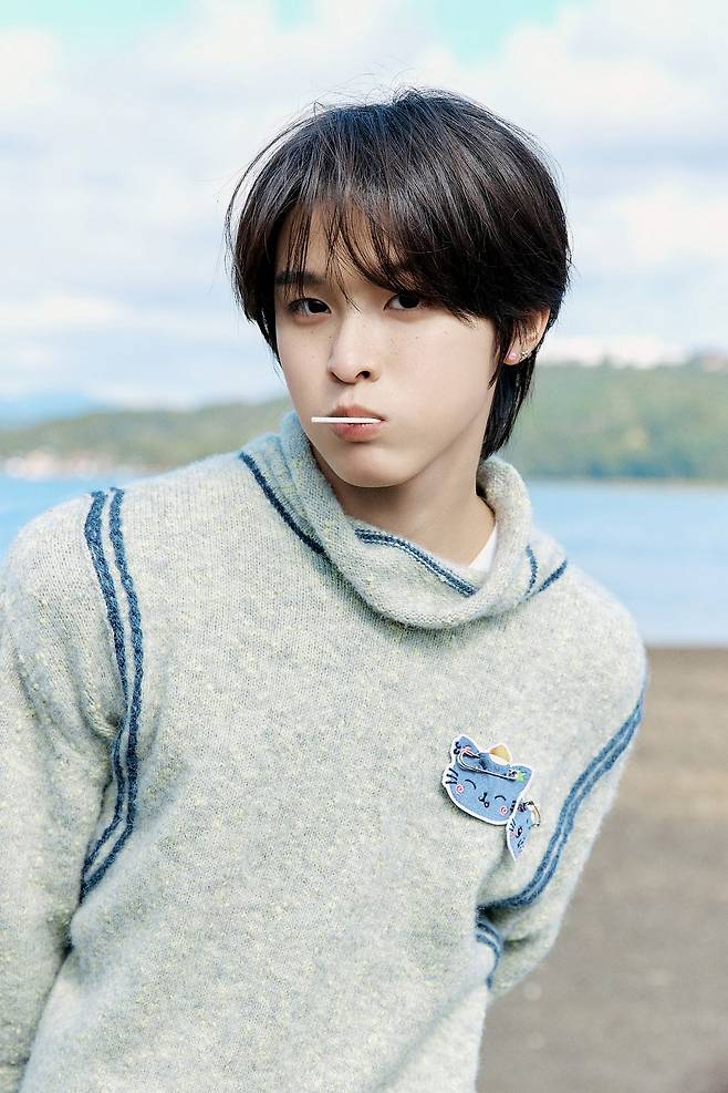 엔시티 위시 리쿠 주근깨 메이크업(출처 : 페이스북 @NCTWISH)