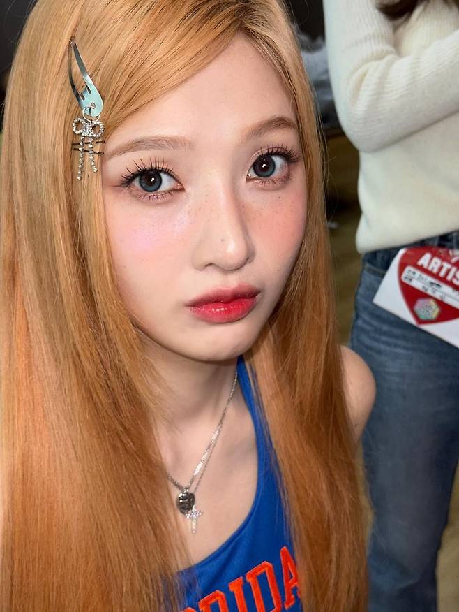 레드벨벳 조이 주근깨 메이크업(출처 : 인스타그램 @ _imyour_joy)