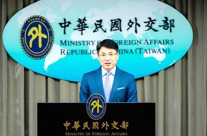 샤오광웨이 대만 외교부 대변인. 대만 외교부 제공.