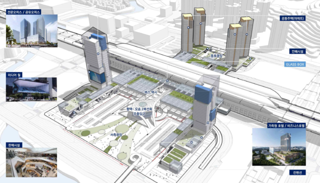 국토교통부 대도시권광역교통위원회는 17일 충청남도가 요청한 KTX 천안아산역 광역복합환승센터 개발계획을 승인했다. [국토부 제공]