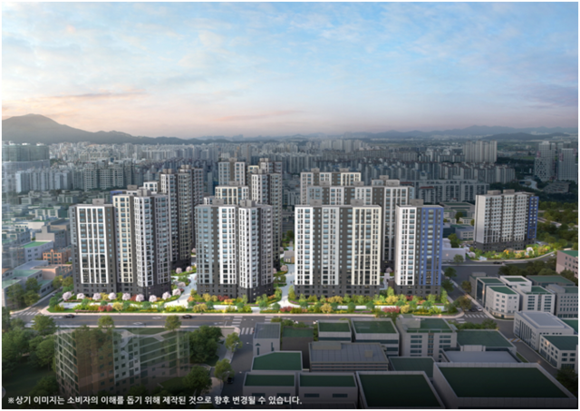 두산건설 두산위브&수자인 부평 더퍼스트 투시도