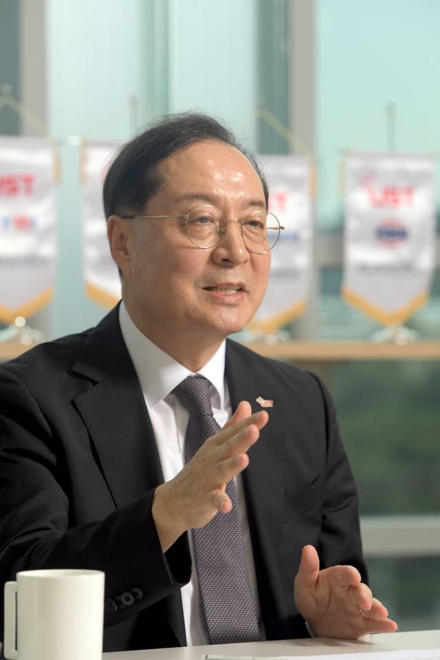 강대임 UST 총장. 사진=황응준 프리랜서.