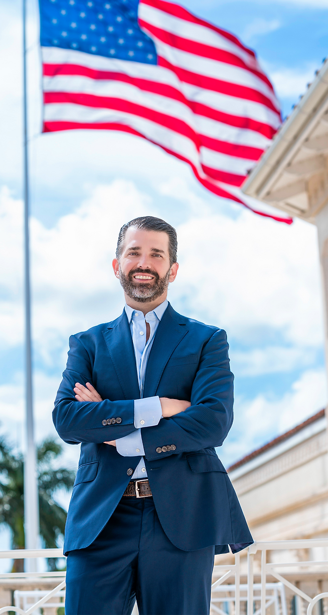 도널드 트럼프 미국 대통령의 장남이자 트럼프 그룹 부총재인 도널드 트럼프 주니어. 팩트블록 제공