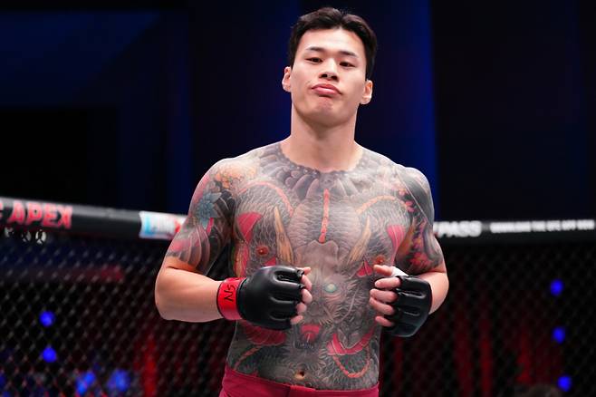 UFC 입성이 좌절된 황인수. 사진=UFC