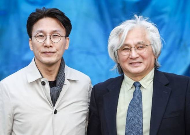 김민석 총리(왼쪽)와 김민웅 촛불행동 상임대표. /사진=이호 촛불행동 전속작가 페이스북