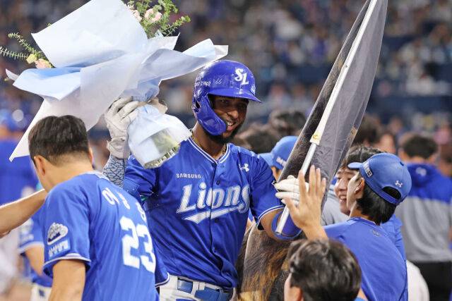 삼성 라이온즈 르윈 디아즈./삼성 라이온즈