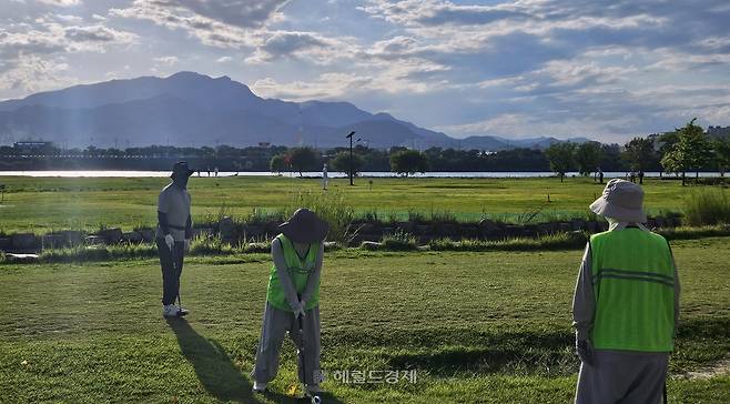경북 구미 동락파크골프장 모습