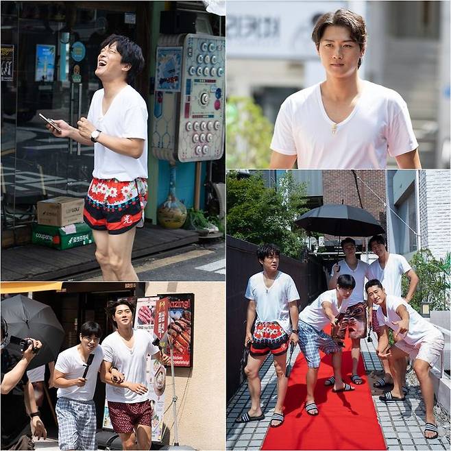 [서울=뉴시스] 오는 18일 방송하는 tvN 예능 프로그램 '핸썸가이즈'에선 출연진이 새 미션을 수행한다. (사진=tvN '핸썸가이즈' 제공) 2025.09.17. photo@newsis.com *재판매 및 DB 금지