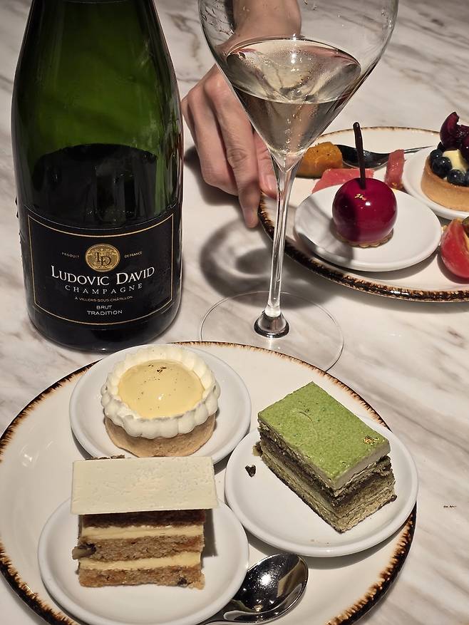 자스페로 와인 수입 루도빅 다비드 브뤼 트라디씨옹. 최현태 기자