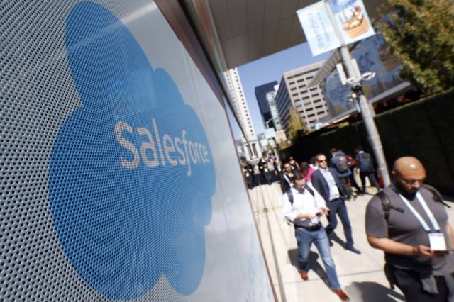 세일즈포스 로고. 연합뉴스