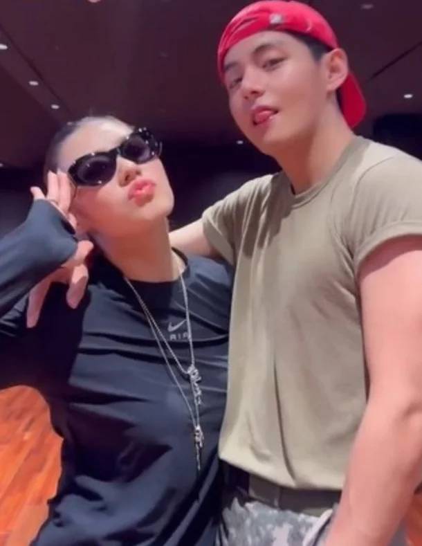 댄서 리정, 방탄소년단 뷔. 사진| SNS