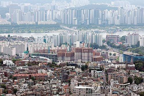 서울시내 아파트 모습 [연합뉴스 자료사진]