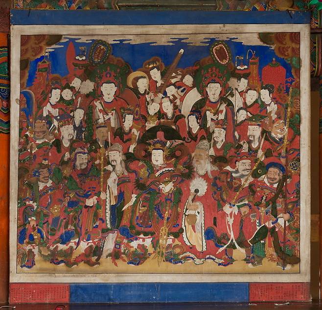 보광사 신중도. 사진=이송문화유산기술