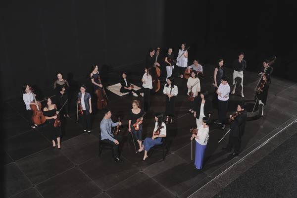 <이상을 바라보다>에 나서는 TIMF앙상블. (사진 김시훈) /통영국제음악재단