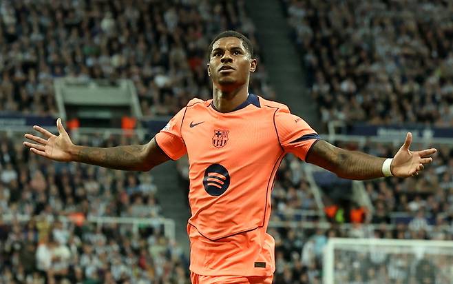 래시퍼드. 사진 | 뉴캐슬=EPA연합뉴스