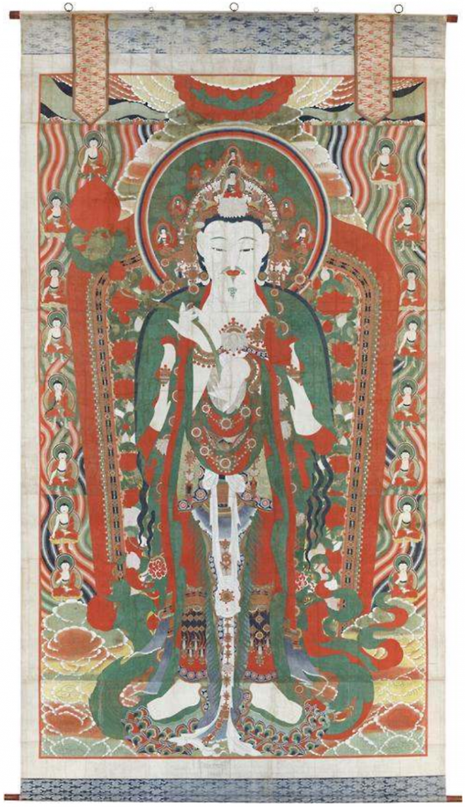 부여 무량사 미륵불 괘불도