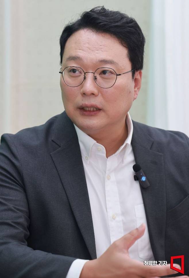 천하람 개혁신당 원내대표가 아시아경제 소종섭의 시사쇼에 출연해 소종섭 스페셜리스트와 인터뷰하고 있다. 허영한 기자