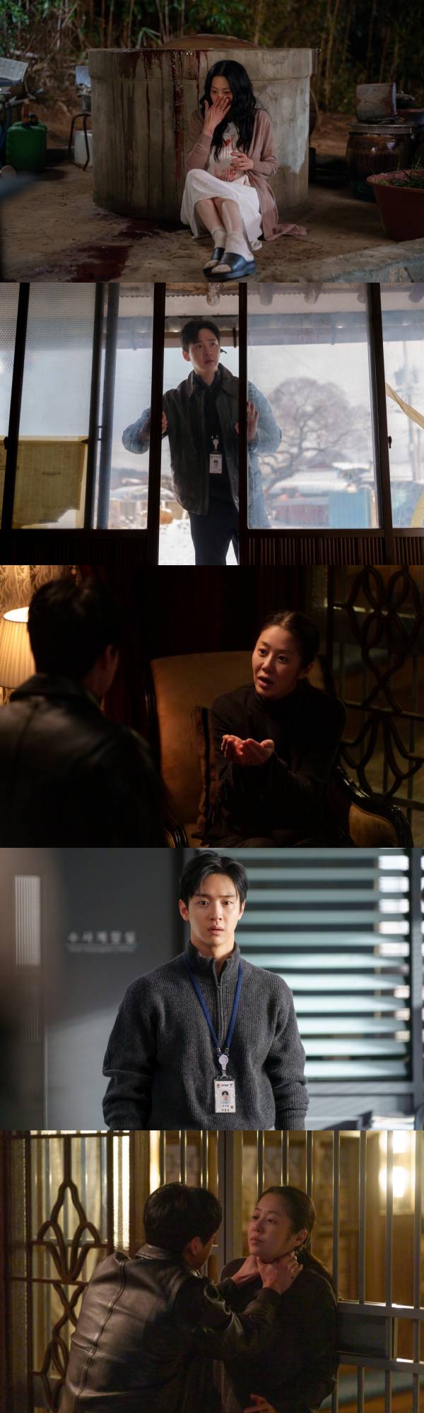 드라마 ‘사마귀: 살인자의 외출’ 고현정, 장동윤 (제공: SBS)